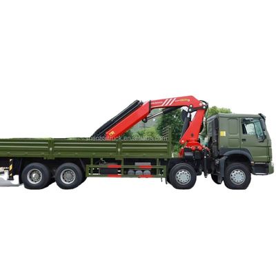 quality  TRUCK CRANE 8x4 HOWO hydraulic folding arm crane for trucks 15~50 TON Crane factory supply new/used truck mounted crane for sale factory